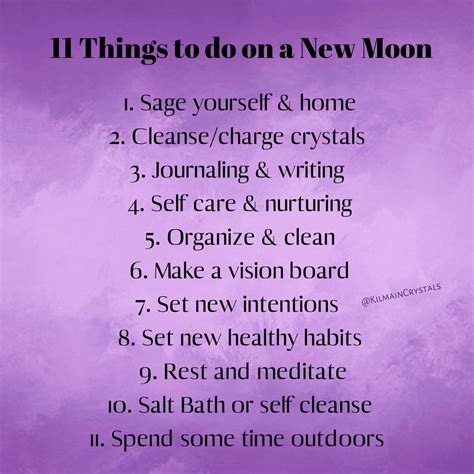 11 Things To Do On A New Moon New Moon Rituals New Moon Moon Ritual