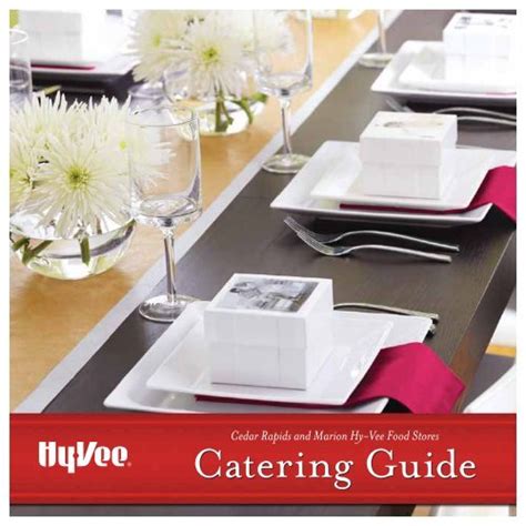 Explore Hyvee Catering Menu And Options And Prices Tedda Gabriell