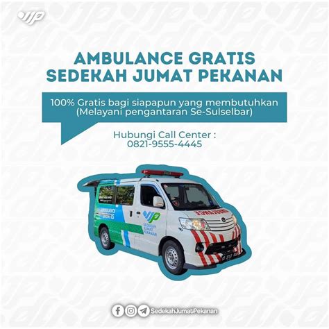 Ambulance Gratis Sedekah Jumat Pekanan Atmago