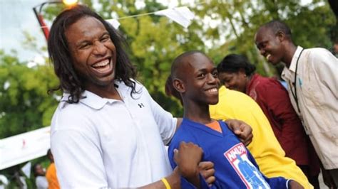 Ex Nhler Laraque Helps Moncton Group Help Haiti Cbc News