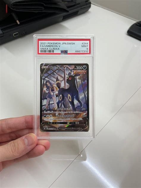 Umbreon V Psa Graded Hobbies Toys Toys Games On Carousell