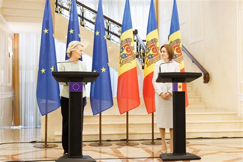 Maia Sandu la întrevederea cu Ursula von der Leyen UE ne a fost