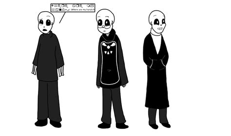 Wd Gaster Outfits Fanart By D00dlesink On Deviantart