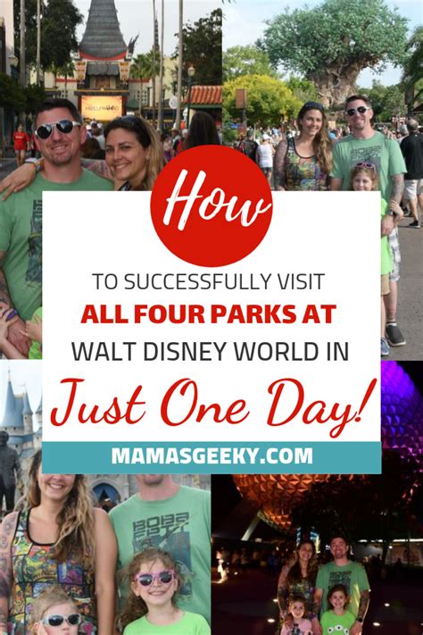 How To Do All Four Walt Disney World Parks In One Day