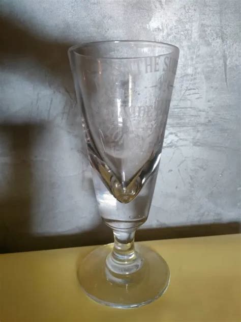 Verre Absinthe Ancien Claude Barnoud Lons Le Saunier Grav A L