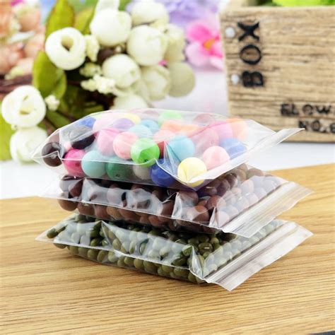 500pcslot Small Ziplock Bags Jewelry Ziplock Bags Self Sealing Ziplock