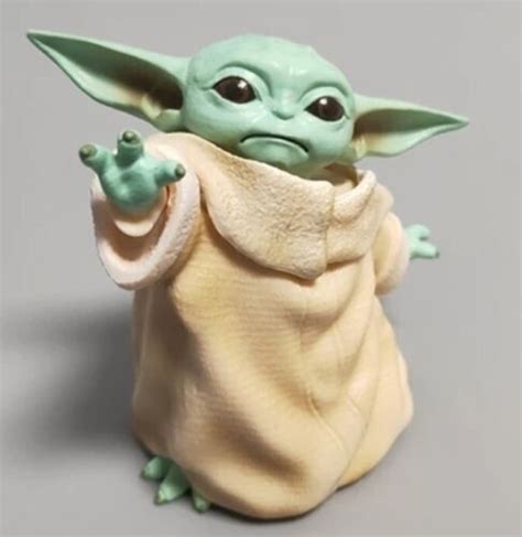 Baby Yoda Grogu Mandalorian Star Wars Toy Action Figure Ebay