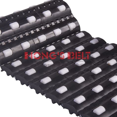 China 25.4mm pitch roller top modular conveyor belt / 50.8mm pitch ...