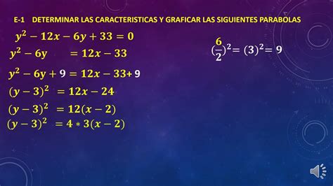 Ejercicio De Ecuacion General A Canonica Hallar Las Caracteristicas