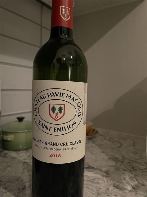 Château Pavie Macquin Saint Émilion 2018 Rwine