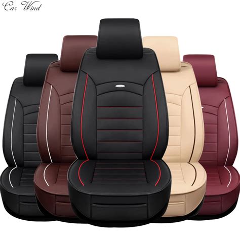 Housse de siège de voiture universelle en cuir pour land cruiser 200