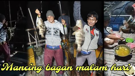 Strike Babon Kerapu Mancing Malam Di Bagan Cilamaya YouTube