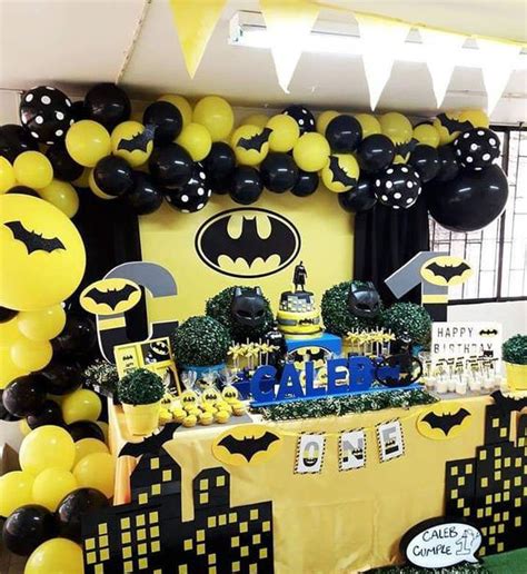 Decoración Fiesta Batman Decoracion Para Fiestas