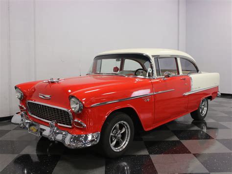 Redwhite 1955 Chevrolet Bel Air For Sale Mcg Marketplace