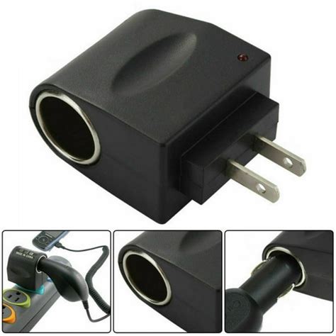 Simyoung Car Cigarette Lighter Adapter Converter 110v 220v Ac Wall