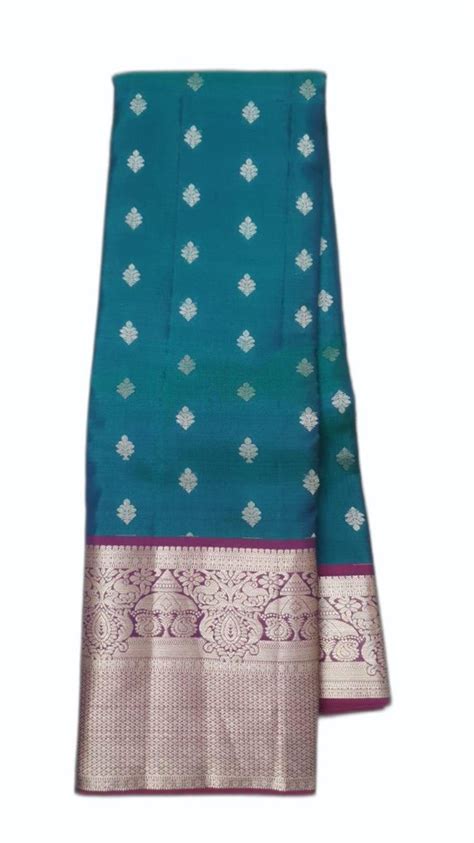 Wedding Wear Jacquard Soft Silk Saree 6 M With Blouse Piece At Best