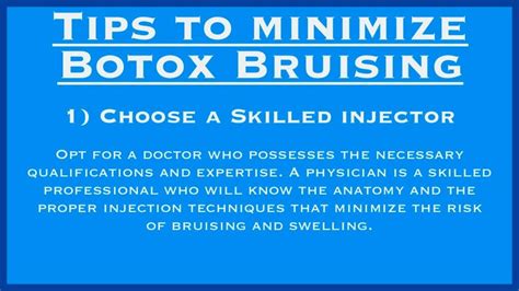 Tips To Minimize Botox Bruising Beeson Cosmetic Surgery