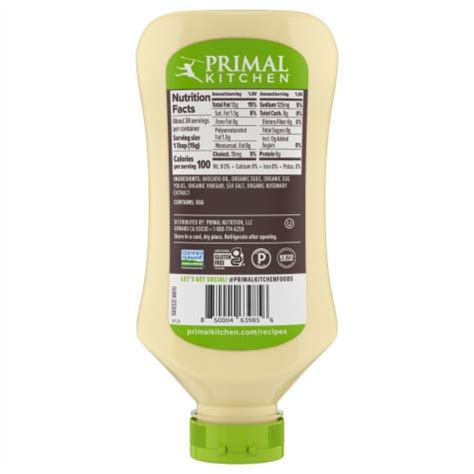 Primal Kitchen Squeeze Mayo Made With Avocado Oil Fl Oz Kroger