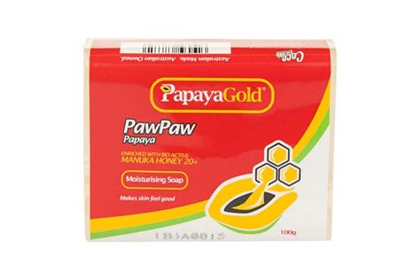 Papaya Gold Paw Paw Soap Bar 100g Better Value Pharmacy