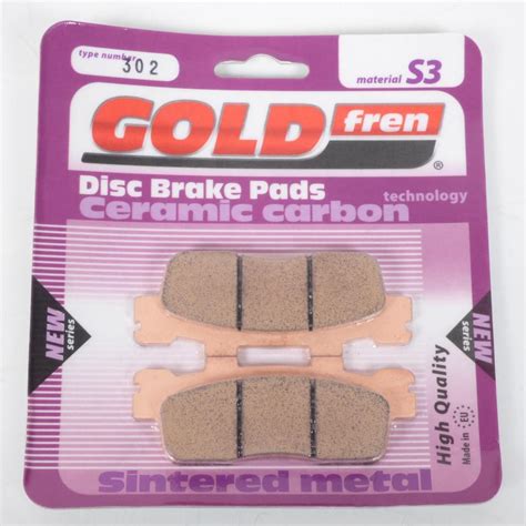 Plaquette De Frein Gold Fren Pour Scooter Kymco Dink Street I Abs