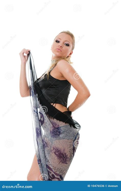 Blonde Dancing Woman Stock Photo Image Of Elegance Dance 10476536