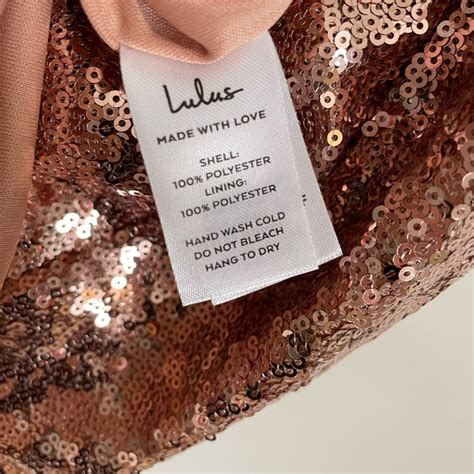 Lulus Bring It Rose Gold Sequin Bodycon Mini Dress S… Gem