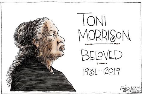 Political Cartoon: The Beloved Toni Morrison