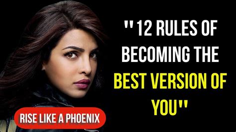 Priyanka Chopras 12 Rules Of Becoming The Best Version Of Yourself Inspiration Video Youtube