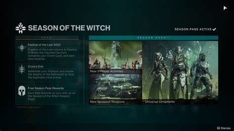 Destiny 2 Season Of The Witch Silver Bundle Screenshots Mobygames