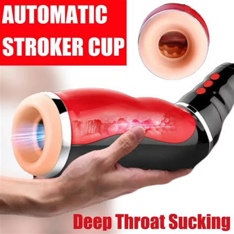 ENTIÈREMENT MASTURBATEUR AUTOMATIQUE SUCCION PUSSY CUP STROKER POUR