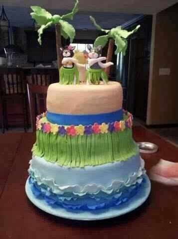 Wave Fondant Cakes Like Grass