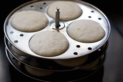 Soft Idli Made With Idli Rava Or Rice Rava