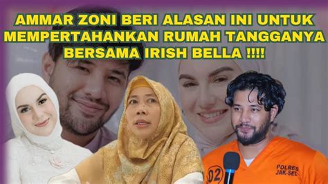 Ammar Zoni Beri Alasan Ini Untuk Mempertahankan Rumah Tangga Nya