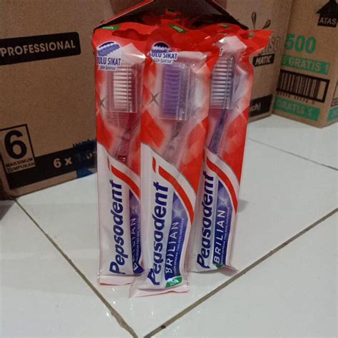 Jual Sikat Gigi Pepsodent Brilian Shopee Indonesia