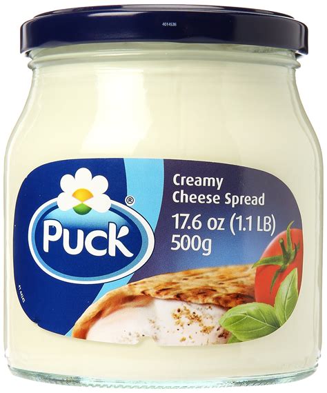 Puck Pure And Natural Cheese Cream Spread 500 Gram Packaging May Vary