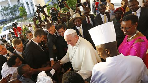 Thousands Line Up For Popes Visit To Uganda