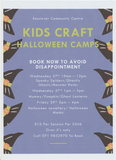 Kids Halloween Camps Rossinver Youth And Community Project