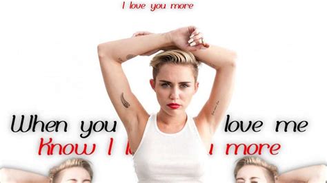 Miley Cyrus Adore You Lyric Video Youtube