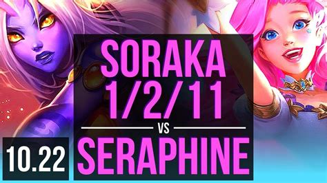 Soraka And Caitlyn Vs Seraphine And Aphelios Support 1211 11m