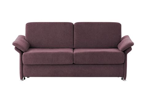 Nehl Schlafsofa Boston Basic Aubergine Lila Rot