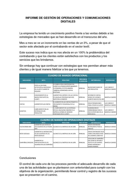 Aluminio Inocente Al Frente Informe De Gestion De Ventas Herramienta