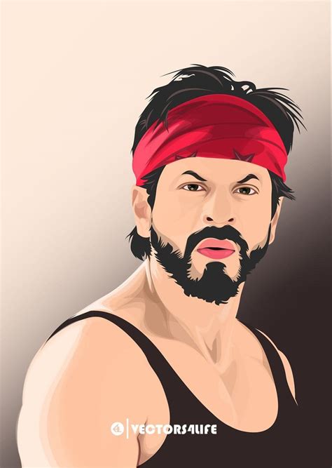 Shahrukh khan Dilwale Vector Illustration | Shahrukh khan, Actors illustration, Beard cartoon