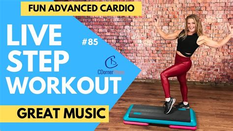 Step Aerobics Intermediate Advanced Workout CDornerFitness