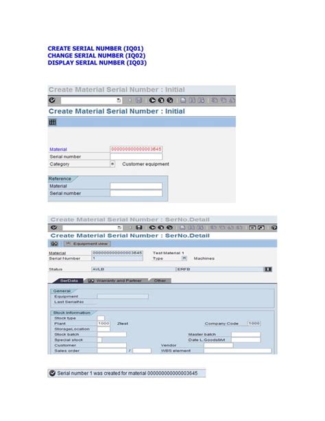 SAP PM Master Data Training Guide PDF