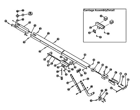 Belt Drive Diagram Parts List For Model Pmx Icb Genie Parts Garage