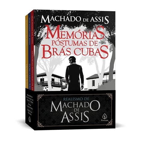 Livro Leitura Kit Combo Machado De Assis Realismo Volumes Ciranda