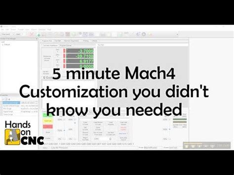 Mach4 5 Minute Tutorial: Integrate custom sensors/inputs : r/CNC