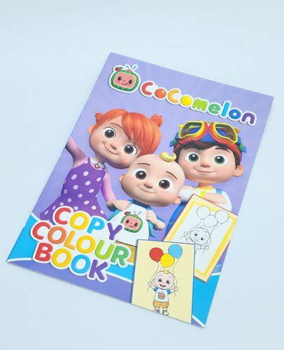 Cocomelon Copy Colour Book