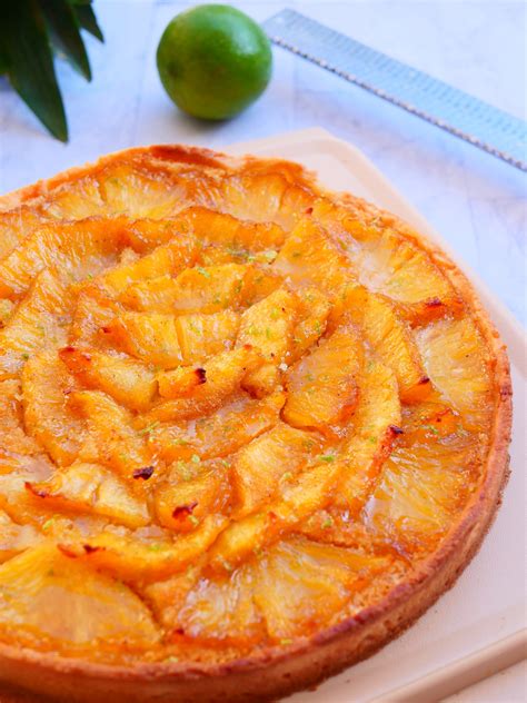 Tarte à l ananas caramélisé Dans la cuisine d Anaïs