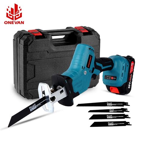 Onevan 3600w 12000spm Brushless Cordless Electric Reciprocating Saw